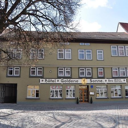ארנשטאדט Hotel Goldene Sonne מראה חיצוני תמונה